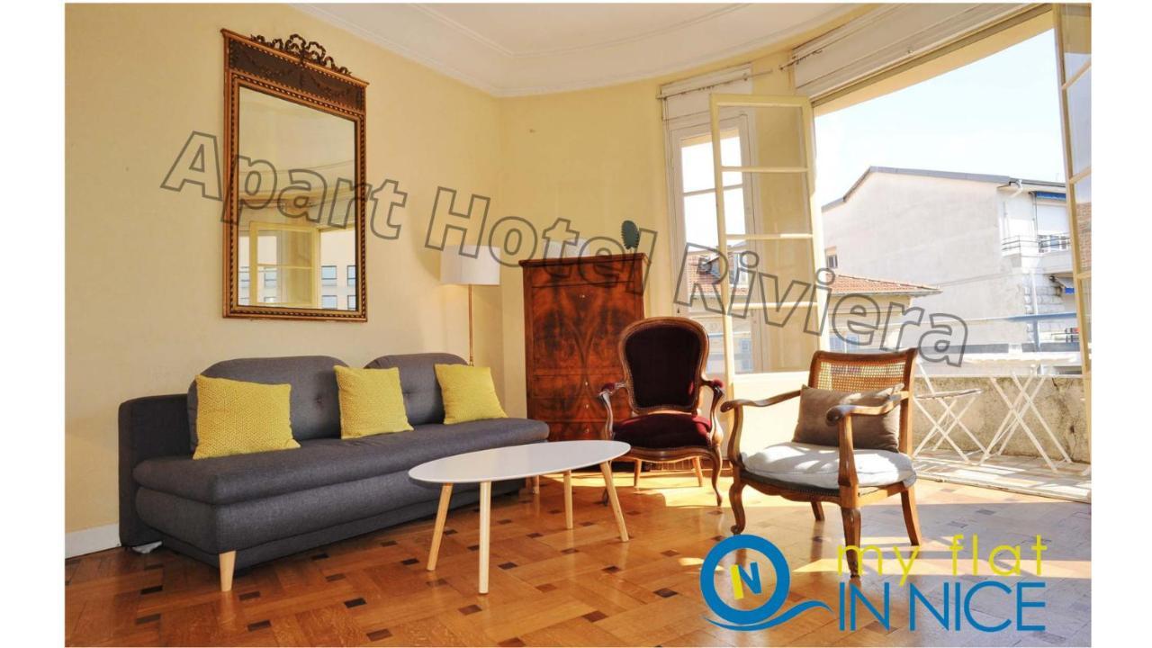 Aparthotel Riviera - Grimaldi - Carre D'Or - Bigger 1 Bedroom Apartement Ac - Balcony - 5Mn Promenade Des Anglais - Balcon Palais Alphonse Karr 1 尼斯 外观 照片