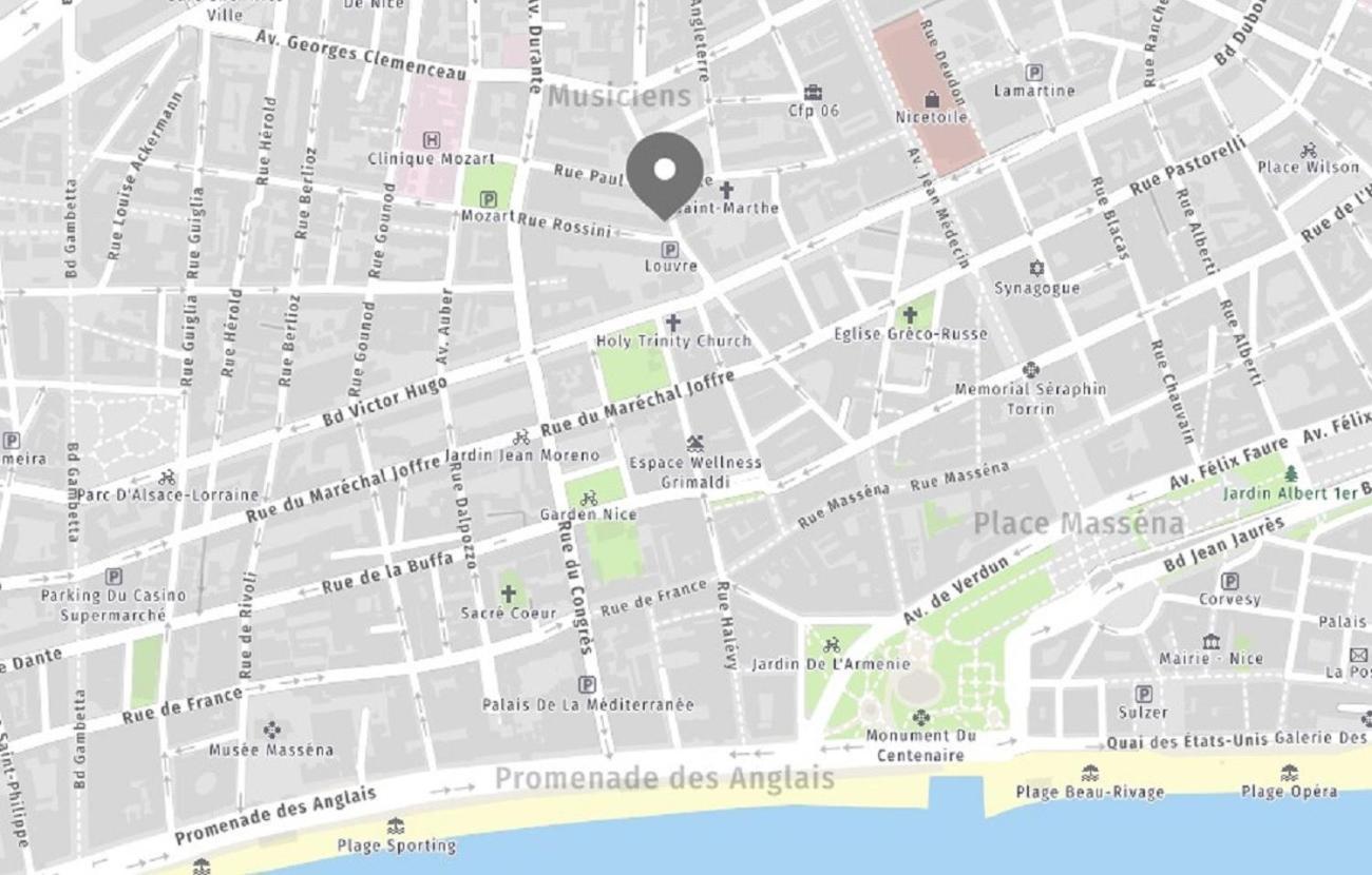 Aparthotel Riviera - Grimaldi - Carre D'Or - Bigger 1 Bedroom Apartement Ac - Balcony - 5Mn Promenade Des Anglais - Balcon Palais Alphonse Karr 1 尼斯 外观 照片