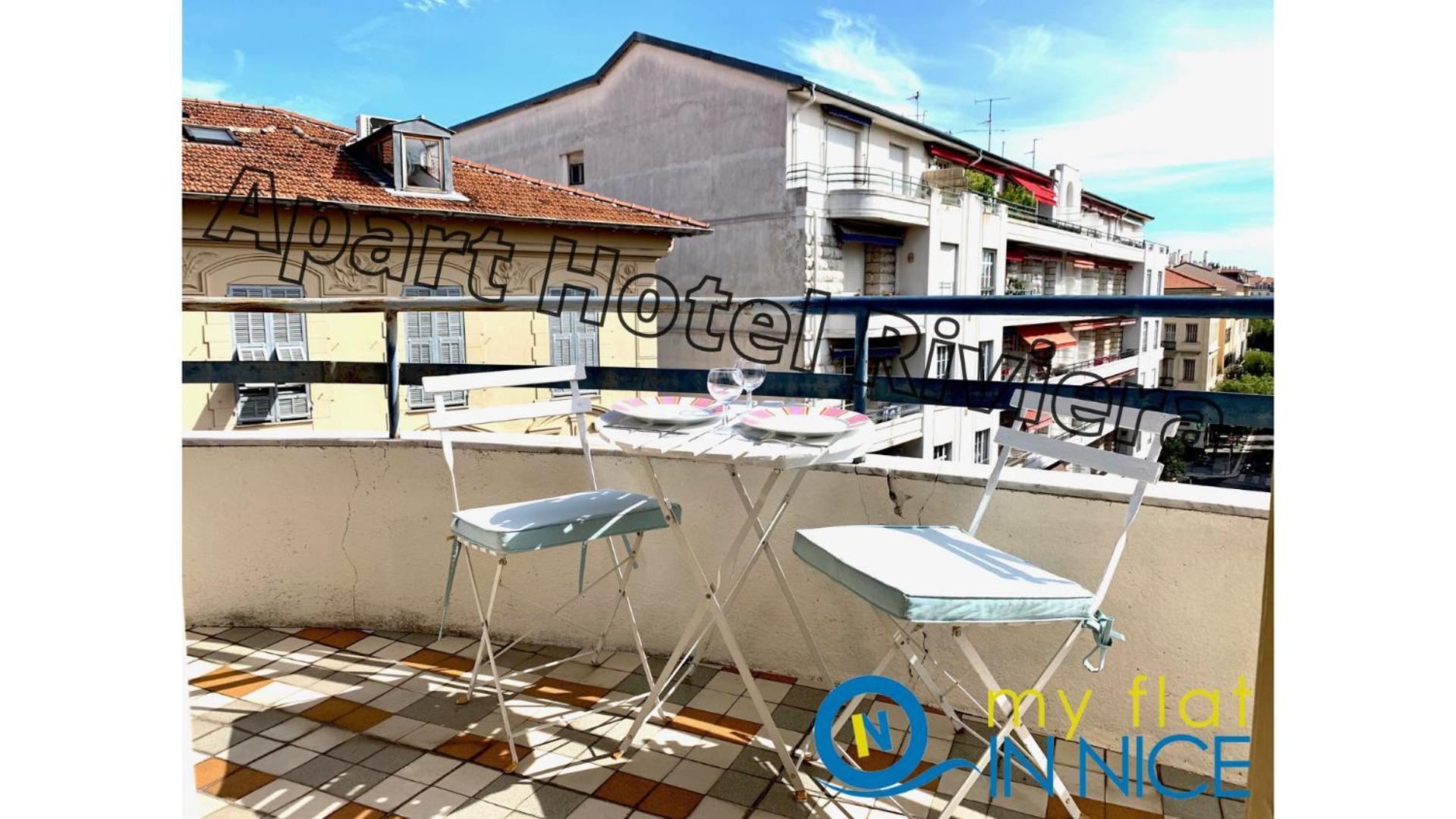 Aparthotel Riviera - Grimaldi - Carre D'Or - Bigger 1 Bedroom Apartement Ac - Balcony - 5Mn Promenade Des Anglais - Balcon Palais Alphonse Karr 1 尼斯 外观 照片